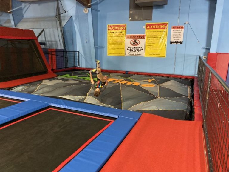 Trampoline Wall Stunt Airbag Active Family Fun Idaho